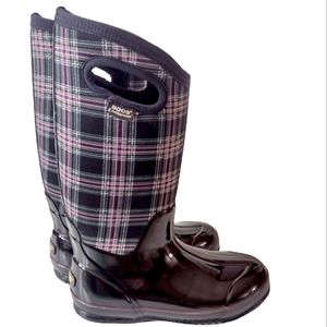 BOGS Plaid Classic Tall Winter Boots - 7